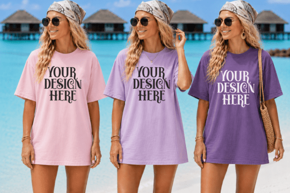 Download Comfort Colors 1717 T-shirt Mockup - Mockup Collection