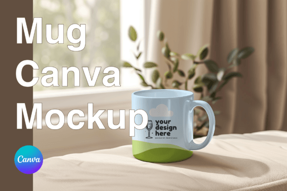Download Mug Canva Mockup Cup Mock Up Full Wrap - Mockup Collection